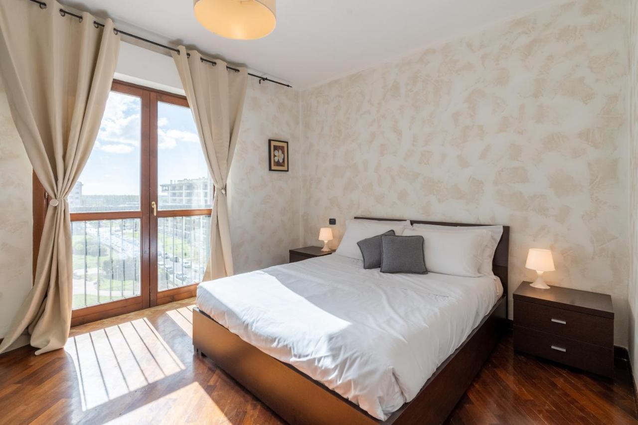 Perugino'S Peaceful Sky Terrace Apartment Ponte Galeria Ngoại thất bức ảnh